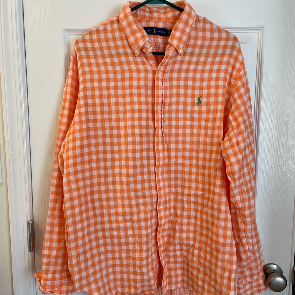 Mens Ralph Lauren button up shirt